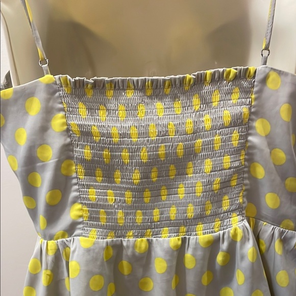 Zara Yellow Polka Dot Camisole - Picture 4 of 7